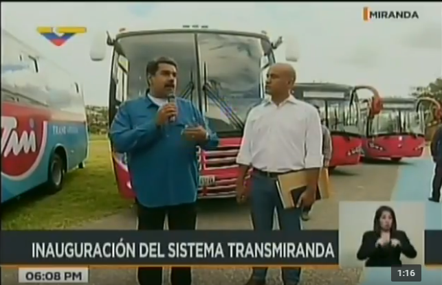 ¡Mega cinismo! Maduro dice que la manera de preservar el transporte es con “buenos mecánicos” (VIDEO)
