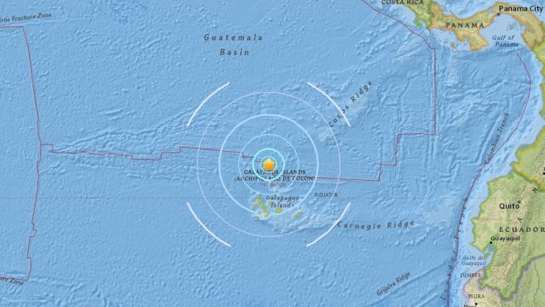 Sismos de magnitud 5,1 y 4,4 en la isla más grande del archipiélago Galápagos