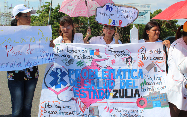 Enfermeras necesitan más de cuatro sueldos para sobrevivir en Maracaibo