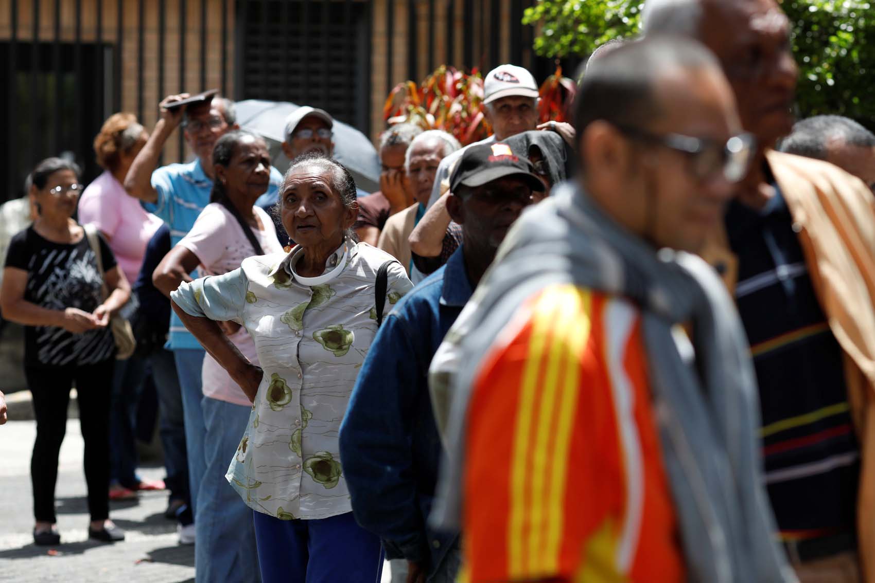 La odisea para cobrar la pensión en Ciudad Bolívar