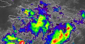 Remanentes de Isaac descargan importantes precipitaciones en República Dominicana