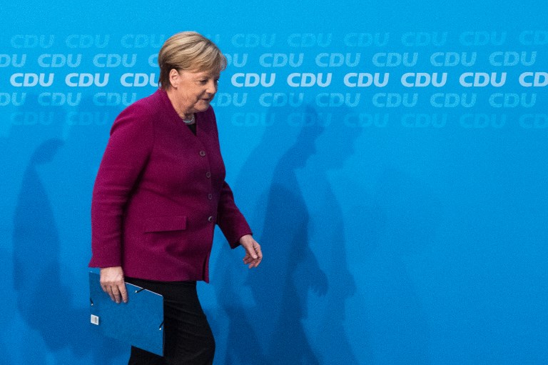 Angela Merkel: Entiendo que me pregunten por mi salud, pero estoy bien