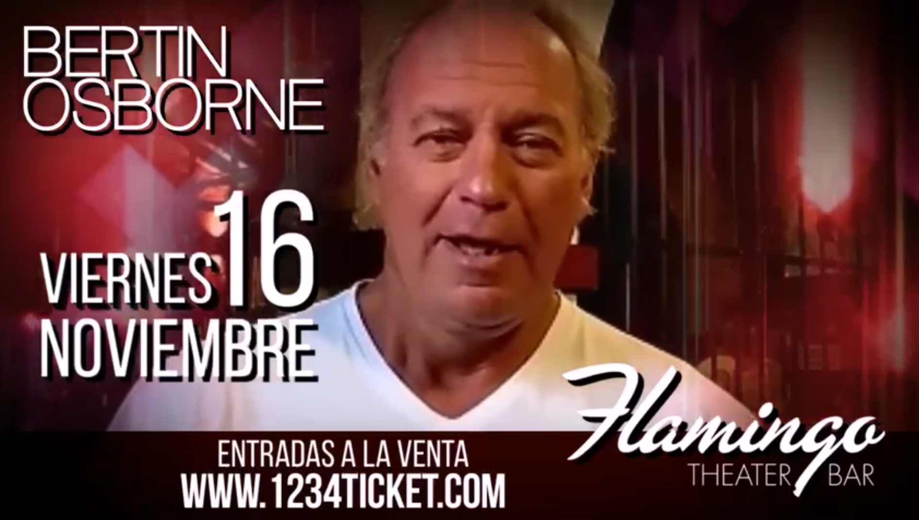 Bertín Osborne anuncia que realizará un concierto desde Miami en honor a Venezuela este #16Nov