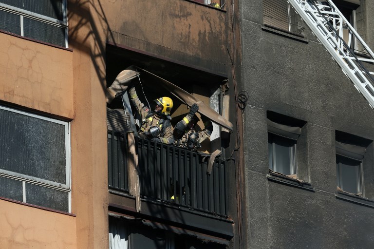Cuatro muertos en incendios de edificios en el noreste de España