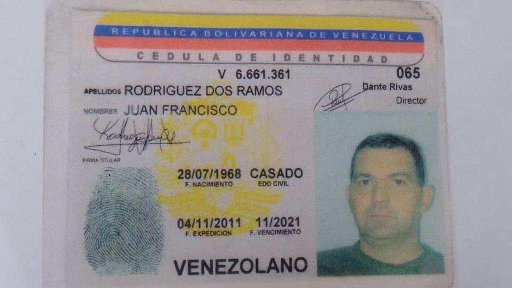 Denuncian el secuestro y torturas al coronel Juan Rodríguez Dos Ramos