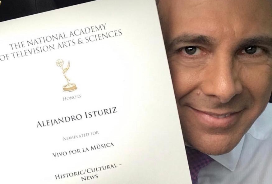 Alejandro Isturiz obtuvo una nueva nominación al Emmy