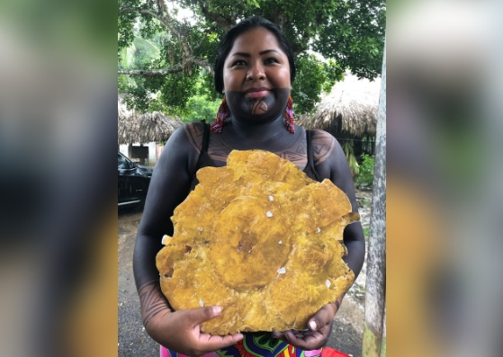 Indígenas panameños buscarán Récord Guinness con un patacón de 100 kilos