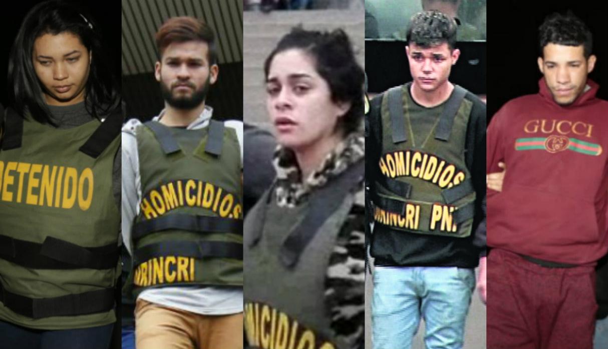 Los cinco venezolanos detenidos: Confesiones y motivos del doble asesinato y descuartizamiento
