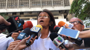 Ana Rosario Contreras: Le hacemos un llamado al pueblo a que se sume a esta lucha por el país