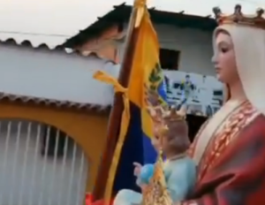 ¡Patrona de Venezuela! La Virgen de Coromoto recorrió las calles de Guanare durante la cuarentena (video)