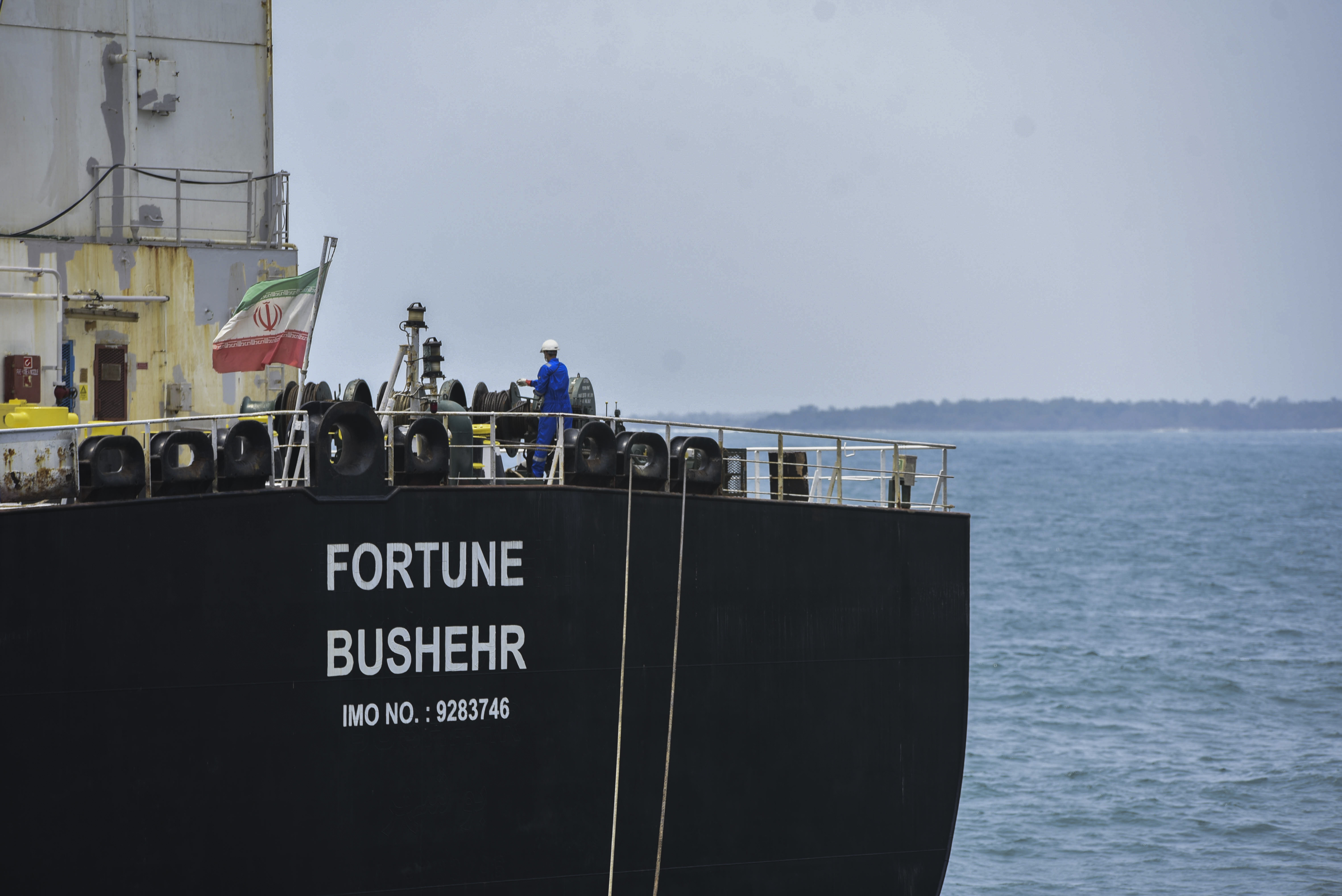 EEUU sanciona a los capitanes de los cinco buques iraníes que transportaron gasolina a Venezuela (VIDEO)