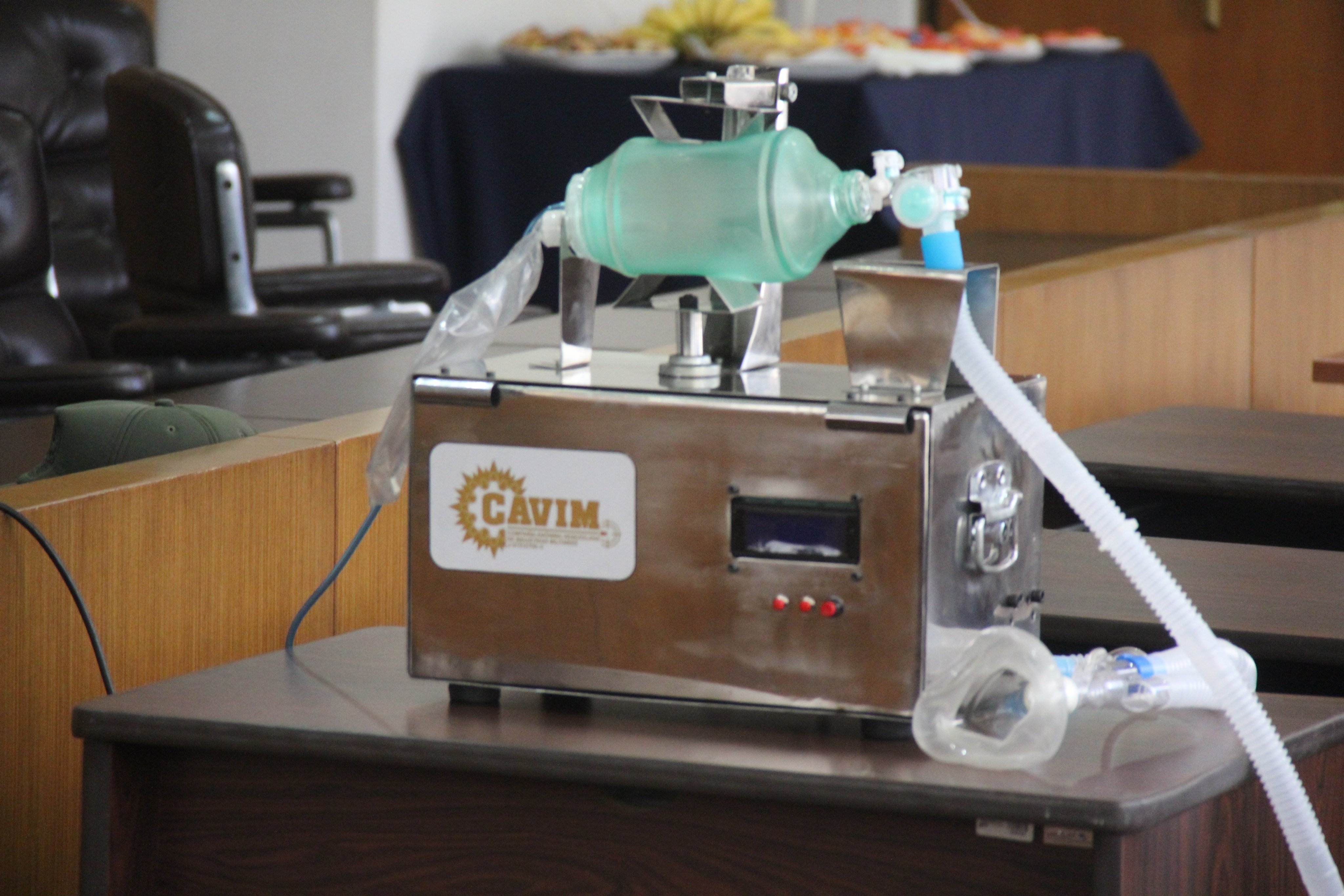 Cavim elaboró prototipo de respirador artificial para afectados por Covid-19