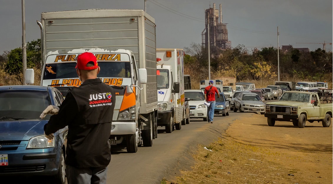 El Zodi Bolívar admite la crisis de la gasolina: Invitan a los usuarios a “no perder el tiempo” en las bombas
