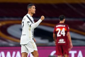 Con doblete de Cristiano, la Juventus rescató un punto ante la Roma