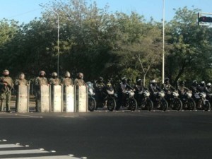 Reportaron militarización de la entrada principal de la Universidad del Zulia este #3Mar (FOTO)