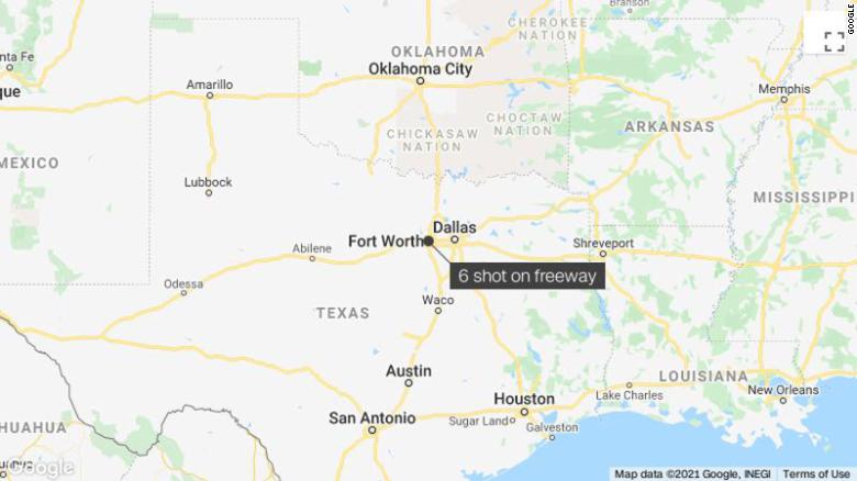 Lluvia de balas en autopista de Texas dejó seis heridos