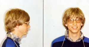 La mítica historia detrás del arresto de Bill Gates en 1977