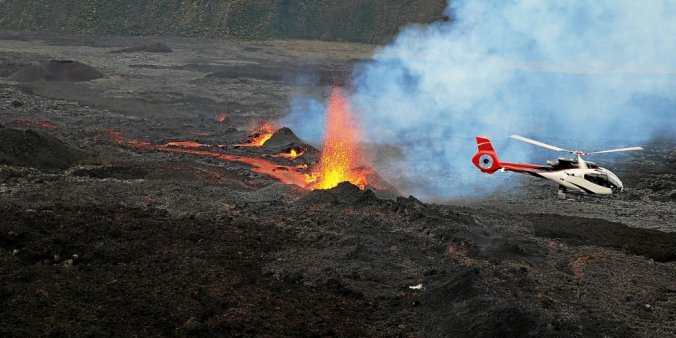 Dos excursionistas fueron encontrados muertos en volcán de la Isla de La Reunión