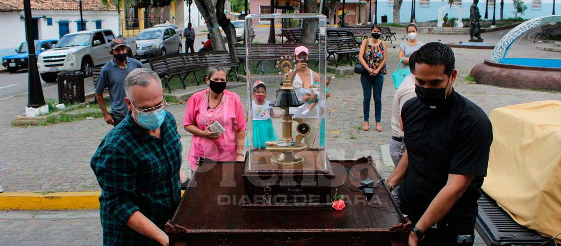 Posponen la peregrinación de la reliquia de José Gregorio Hernández en Lara por aumento de casos por Covid-19
