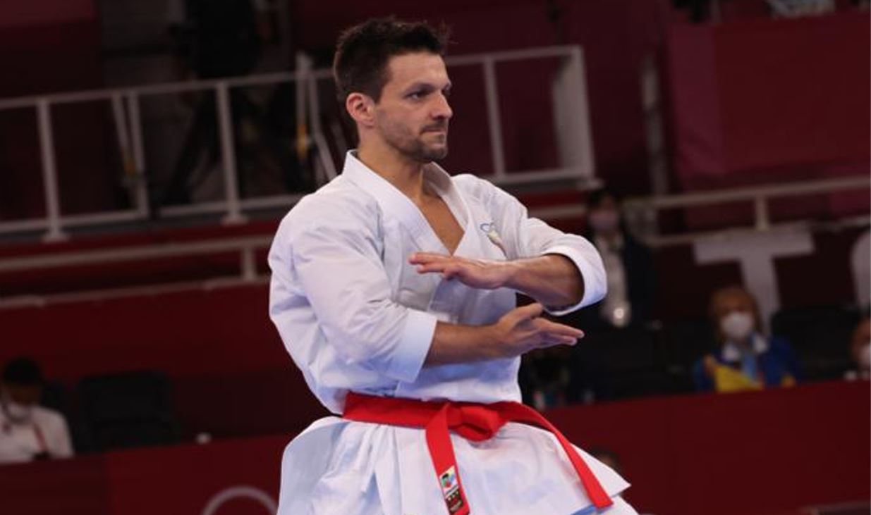 Antonio Díaz luchará por la medalla de bronce en el kata de Tokio