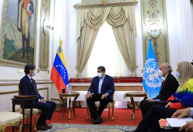 Maduro se mostró dispuesto a facilitar la labor humanitaria de la ONU en Venezuela