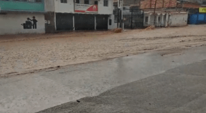 Fuertes lluvias en Táchira generan crecida de quebradas (VIDEO)