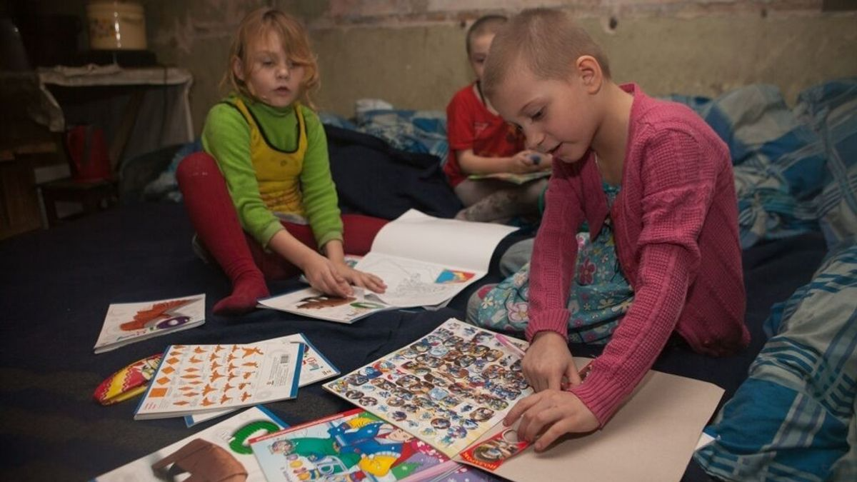 Más de siete millones de menores corren peligro por la invasión de Rusia en Ucrania