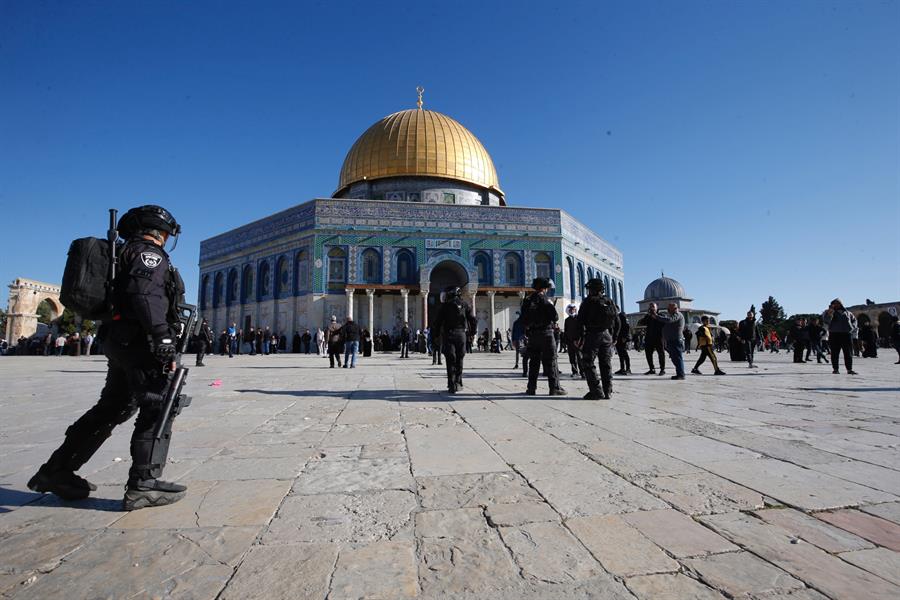 Cifra de heridos asciende a 156 en la Explanada de las Mezquitas de Jerusalén
