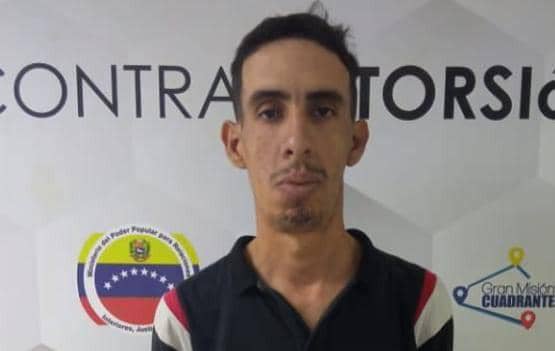Capturado alias “Aripán”, extorsionador de comerciantes en Zulia