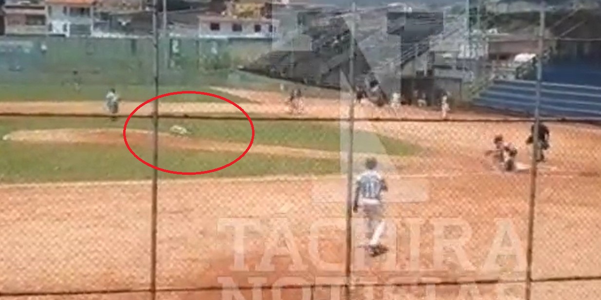 Promesa del béisbol tachirense recibió pelotazo durante juego y perdió la vida (Imágenes sensibles)