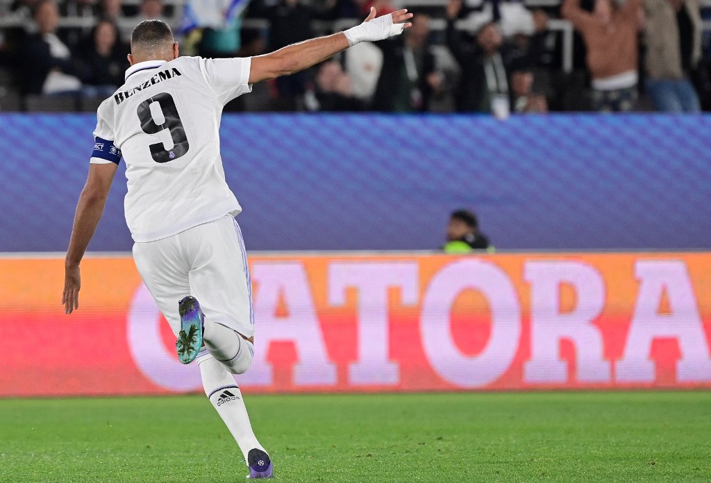 Guiado por Benzema, el Real Madrid ganó su quinta Supercopa de Europa