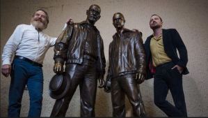 Estatuas de “Breaking Bad” en Nuevo México levantaron quejas de algunos políticos