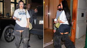 ¿A la moda? Las provocadoras botas XXL de Rihanna que causaron revuelo (FOTOS)