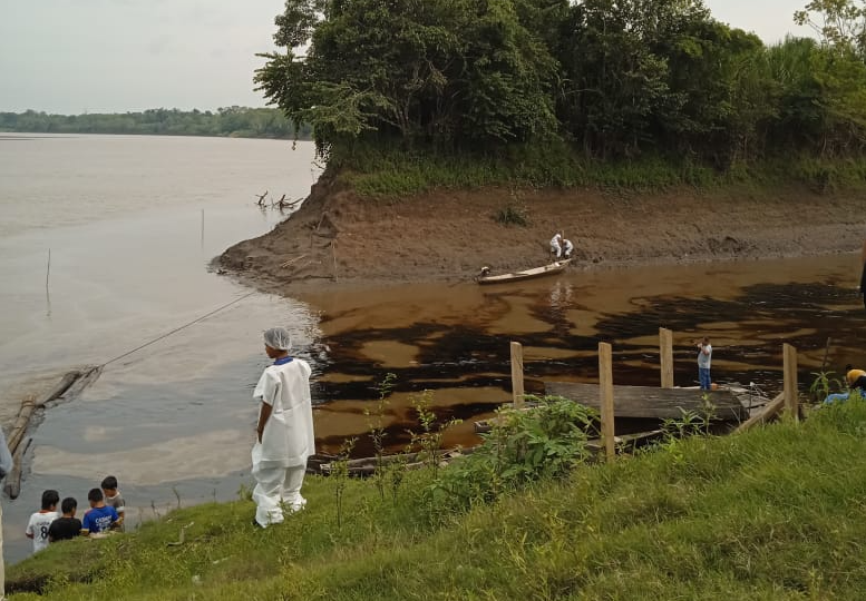 Petroperú explicó las razones del derrame de crudo en río amazónico