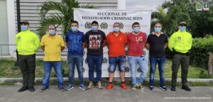 EN IMÁGENES: capturaron a seis narcotraficantes por enviar cocaína de Colombia a Venezuela