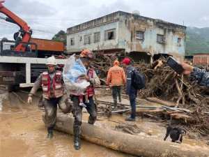 Maduro mandó a Delcy Eloína para “evaluar los daños” tras el deslave en Las Tejerías (VIDEO)