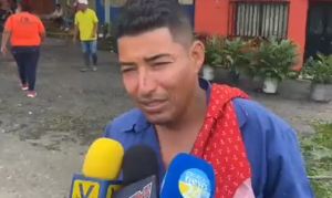 “Desapareció todo”, relató hombre que perdió a su esposa e hijas en Las Tejerías (Video)