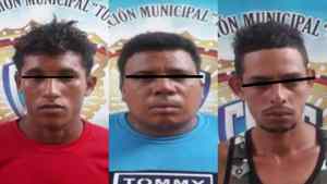Cayeron tres delincuentes que mantenían azotado el sector ganadero en Tucacas