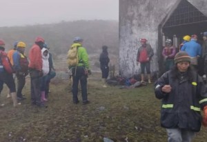 Rescataron a dos excursionistas en el páramo de Gavidia en Mérida