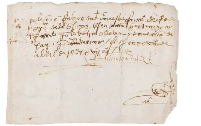 El FBI recupera un manuscrito de Hernán Cortés que fue robado en México