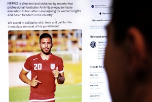 FIFPro pidió la eliminación inmediata de la pena de muerte contra un futbolista iraní