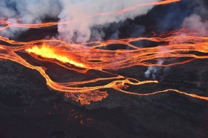 El volcán más grande del mundo acabó con su espectáculo en Hawái
