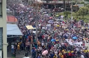 En Guanare los docentes y trabajadores públicos siguen en las calles por un salario digno #24Ene (VIDEO)