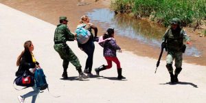 Fuerzas Armadas realizan operativos migratorios en la frontera sur de México