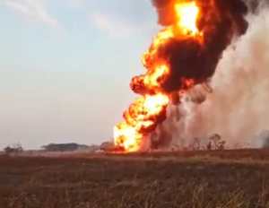 Se incendió en Guanare oleoducto que llega hasta la refinería El Palito en Puerto Cabello (VIDEO)