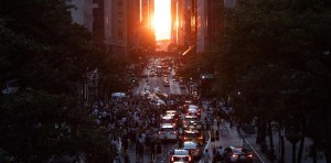 El “Manhattanhenge”: la mejor puesta del sol en todo el año en Nueva York