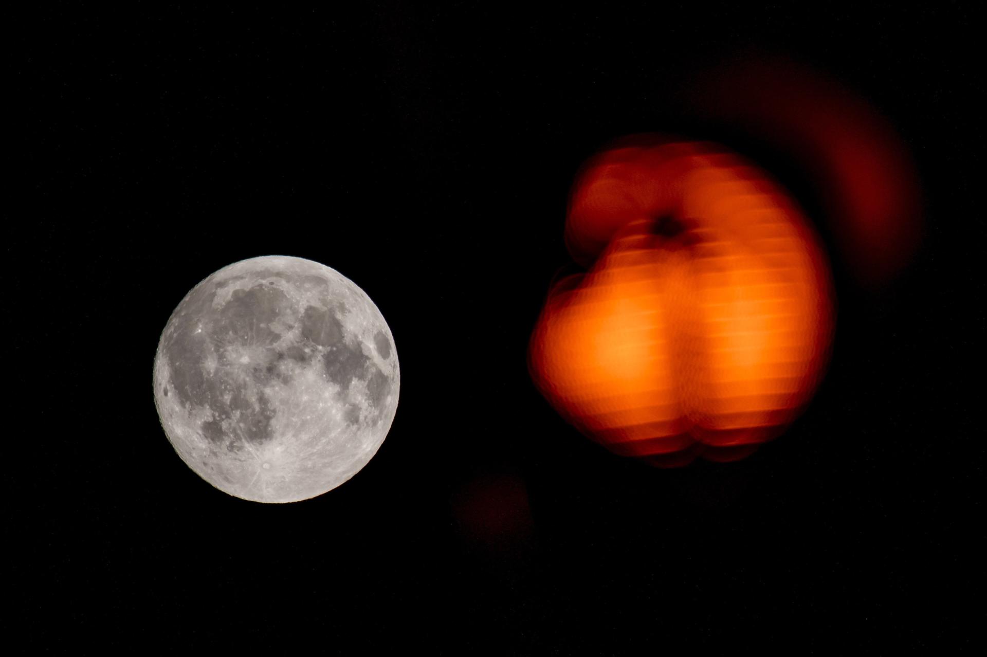 Un eclipse penumbral oscurece hoy el brillo lunar, pero no en todas partes (Fotos)
