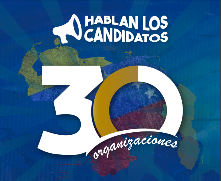 Al menos 30 organizaciones respaldan el evento “Hablan los Candidatos” que busca fortalecer la elección primaria