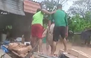 Al menos 20 familias han sido afectadas por las fuertes lluvias en Santa Bárbara de Barinas