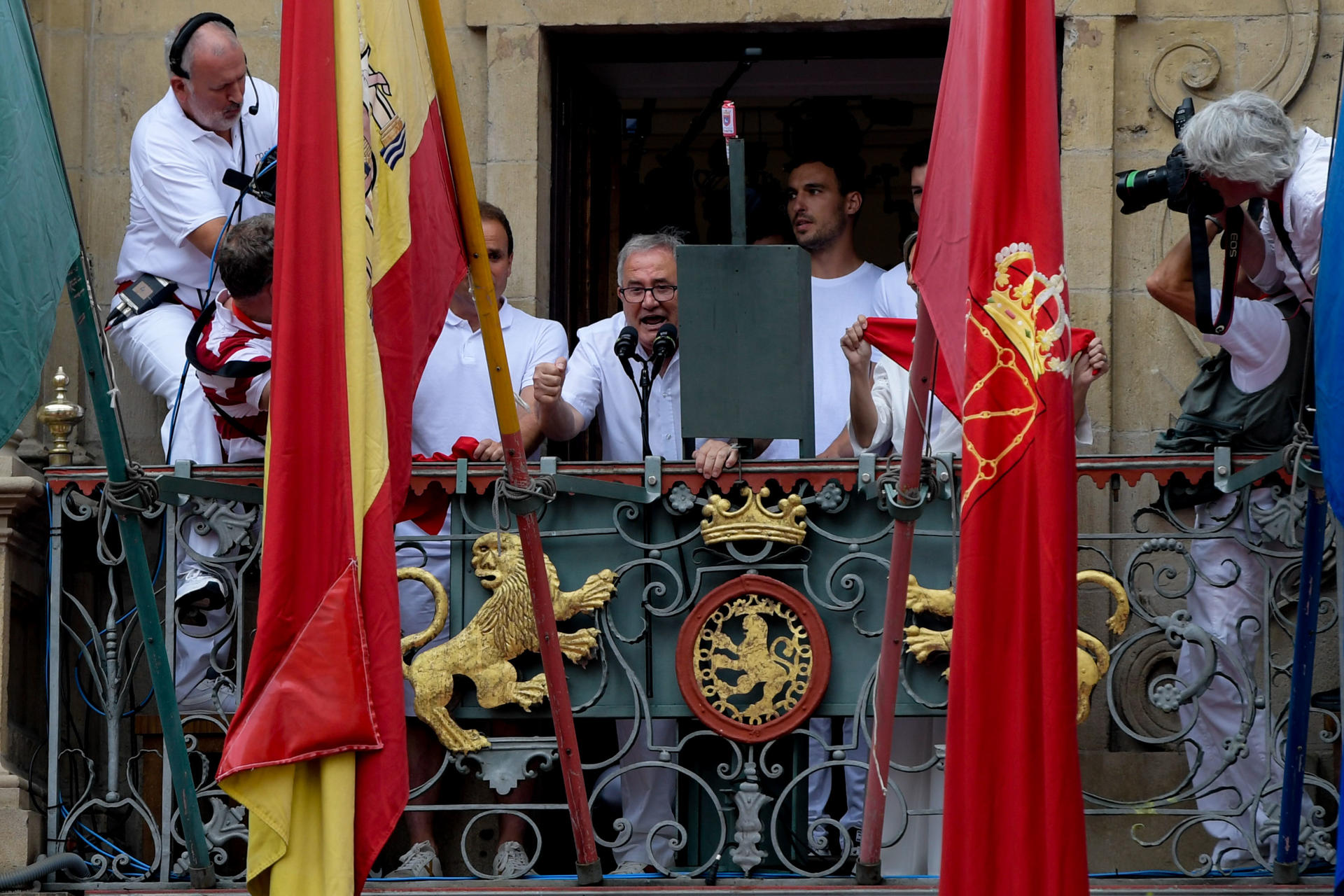 Pamplona da inicio a las fiestas más internacionales de España, los Sanfermines